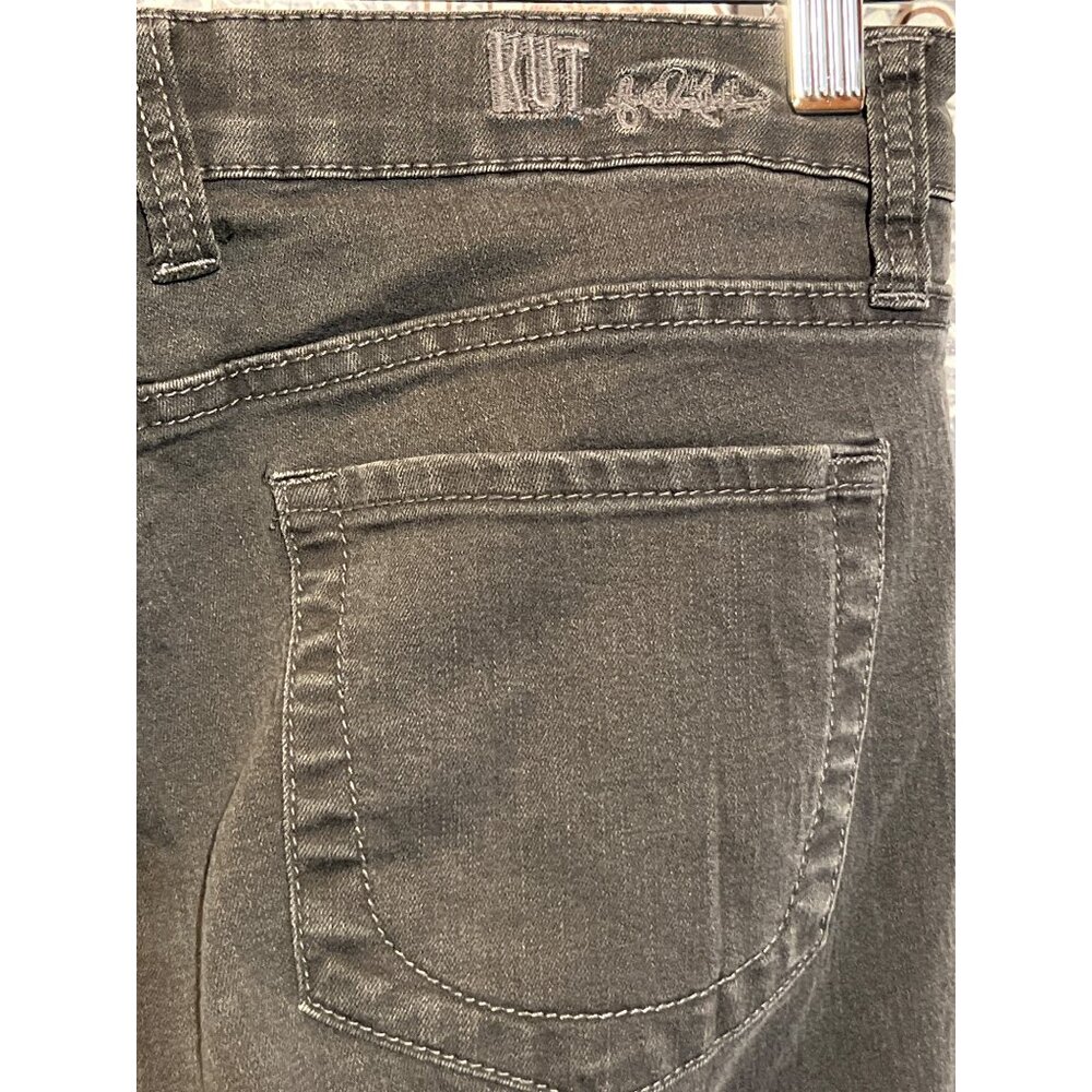 Kut From The Kloth Women’s Charcoal Gray Skinny Jeans – Size 6 - Picture 9 of 12